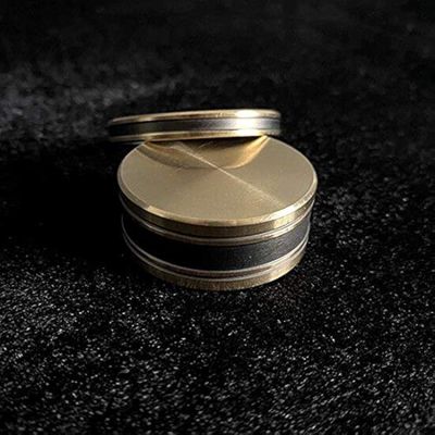 blue-ther M-Box by Jimmy Fan (Half Dollar Size) Magic Tricks Coin Appear Vanish Magia Magician Close Up Illusions Gimmick Props Mentalism