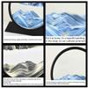 3D Dynamic Sand Art Liquid Motion, Moving Sand Art Picture Round Glass 3D Deep Sea Sandscape in Motion Display Flowing Sand Frame, Relaxing Desktop Home Office Work Decor (Blue, 7inch) view 3