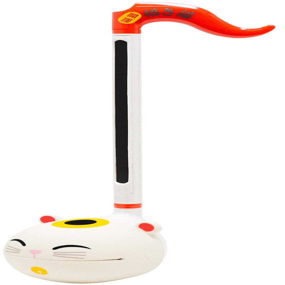 Otamatone Classic Lucky Cat [Officially Licensed] Japanese Character Electronic Musical Instrument Portable Synthesizer from Japan Maywa Denki for Children Kids and Adults Gift