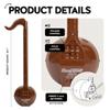 Otamatone Japanese Electronic Musical Instrument Portable Music Synthesizer from Japan by Maywa Denki Studio Award Winning, Educational Fun Gift for Children, Teens & Adults - Chocolate view 4