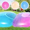 47'' Giant Bubble Ball Toy for Adults Inflatable Fun Ball Water Injection Bubble Ball view 1