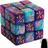 24 Pieces MTG Dice Counters Plus 1 Counter D6 Dice Set Life Tokens for MTG TCG Magic Cards Game Accessories, Blue&Purple view 1