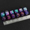24 Pieces MTG Dice Counters Plus 1 Counter D6 Dice Set Life Tokens for MTG TCG Magic Cards Game Accessories, Blue&Purple view 3