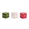 DEMDACO Would Yule Rather Retro Colorful 2 x 2 Wood Composite Holiday Dice Set Game view 1