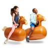 HearthSong Hop 'n Go Inflatable Bouncing Ride-On, 48" L x 20" W x 36" H, Set of 2, Outdoor Play, Ages 5 and Up, Horses view 1