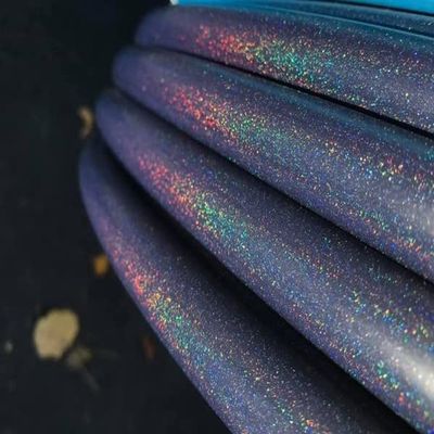 Polypro Hula Hoop | Intermediate Skill | Choice of Color and Size (Black Glitter, 36" Diameter)