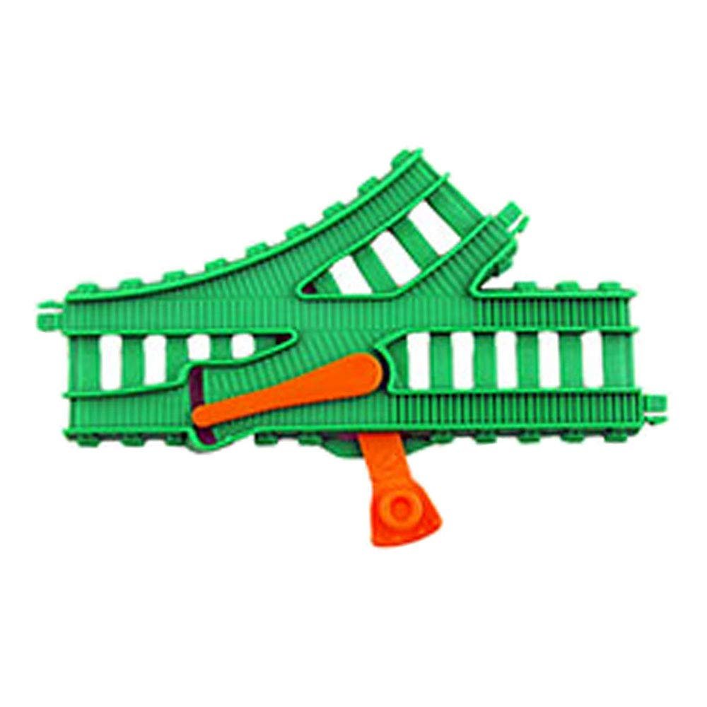 Replacement Parts for Thomas and Friends Trackmaster Turbo Jungle Train Set - FJK50 - Replacement Green Switch Track TLS