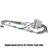 Replacement Parts for Thomas and Friends Trackmaster Turbo Jungle Train Set - FJK50 - Replacement Green Switch Track TLS view 2