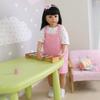 39 inch Lifelike Toddler Reborn Dolls Huge Child Mannequin Full Vinyl Standing Girl Black Long Hair Brown Eyes Realistic Model Ball Jointed Doll 3-4years Old Real Baby Dress Model view 4