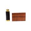 Vimal Nautical Colors Golden Black & Red 6 Inch Telescope with Wooden Box - Antique Brass Spyglass Handcrafted Gift Item view 1