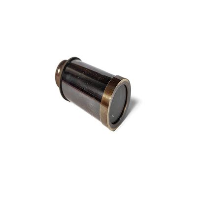 Vimal Nautical 6 Inch Telescope - Antique Brass Spyglass Handcrafted Gift Item (Brass-Black Antique)