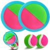 Jalunth Ball Catch Set Game Toss Paddle - Beach Toys Back Yard Outdoor Games Pool Backyard Target Throw Catch Sticky Set Age 3 4 5 6 7 8 9 10 11 12 Years Old Boys Girls Kids Easter Gifts Blue view 1
