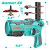 Airplane Toys for 4 5 6 Years Old Boys, Outdoor Toys for Kids Ages 4-8, Catapult Airplane with 8 pcs Glider Plane,Boys Toys Age 6-8 with One-Click Ejection Airplane Game, Gifts for 4-8 Years old Boys view 3