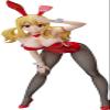 Freeing Fairy Tail: Lucy Heartfilia (Bunny Version) 1:4 Scale PVC Figure, Multicolor view 1