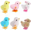CICITOYWO Bunny and Jumping Chick Wind Up Toys Novelty Chicken Hopping Windup Toy for Kids Toddlers Adult Easter Egg Hunt Basket Stocking Stuffers Party Favors Goody Bag Fillers Gifts (Colorful-1) view 1