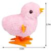 CICITOYWO Bunny and Jumping Chick Wind Up Toys Novelty Chicken Hopping Windup Toy for Kids Toddlers Adult Easter Egg Hunt Basket Stocking Stuffers Party Favors Goody Bag Fillers Gifts (Colorful-1) view 2