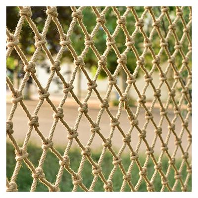 Hynet Safety Net, Cargo Net Stairs Railing Rope Net Child Balcony Banister Indoor Ceiling Decor Hemp Rope Net Plant Climbing Net Kids Swing Playground (Size : 3 * 6m(10 * 20ft))