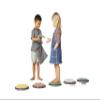 GONGE Tactile Sensory Discs - Set of 10 Textured Stepping Discs, Sensory Exploration, Cognitive Development - Includes Blindfold - Ages 1 and up - Nordic view 4