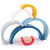 Bigjigs Toys, FSC Certified Rainbow Stacker Arches, Wooden Toys, Wooden Stacking Toys, Montessori Toys, Stacking Toy, Toddler Toys, Baby Toys, Wooden Rainbow Stacker view 4