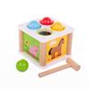 Bigjigs Toys - Tap Tap Ball & Wooden Hammer Toy, Ball Drop Toys, Pounding Toy Hammer, Hammer Toys for 1 Year Old, Educational Toys for Babies, Baby Wooden Toys view 1
