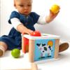 Bigjigs Toys - Tap Tap Ball & Wooden Hammer Toy, Ball Drop Toys, Pounding Toy Hammer, Hammer Toys for 1 Year Old, Educational Toys for Babies, Baby Wooden Toys view 2