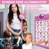 Just Smarty Interactive Alphabet Wall Chart | Talking ABCs & 123s Music Poster | Learning Toys for Toddlers 1-3 | Best Gift for Toddler Girl Ages 1 2 3 4 5 | Learning Posters for Toddlers 2-4 Years view 4