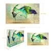 1000 Piece Puzzle for Adults, Ballet Dancer Puzzles Dancing Girl Oil Paintings Artworks Jigsaw Puzzles 1000 Pieces Intellectual Game Decompression Toys Teens Kids Gifts view 3