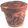 Fair Trade Leather South American Cacho Dice Shaker Holder view 1