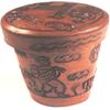 Fair Trade Leather South American Cacho Dice Shaker Holder view 2