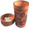 Fair Trade Leather South American Cacho Dice Shaker Holder view 4