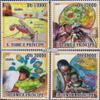 Sao Tome E Principe 4150-4153 (Complete.Issue.) unmounted Mint/Never hinged ** MNH 2009 Fight The Malaria (Stamps for Collectors) Invertebrates Other (Insects, Snails, Bees) view 1