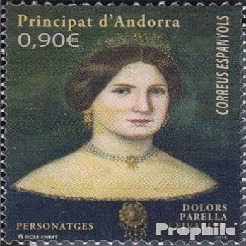Andorra - Spanish Post 434 (Complete.Issue.) unmounted Mint/Never hinged ** MNH 2015 Mordopfer Baronin Parrella-Fivaller (Stamps for Collectors)
