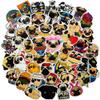 50 Pcs Cute Funny Pug Waterproof Vinyl Stickers Decals for Water Bottles Laptop Phone Cases, Dog Puppy Stickers Pack for Kids Teens, Teacher Reward Stickers, DIY Pug Theme Party Favor & Supplies view 1