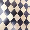 19" Ebony Wood Chess Set Board | Solid Ebony Wood Square with Golden Rosewood Border Board | Tournament Luxury Chess Board | 50 MM Sqaure Size view 3