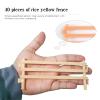 40PCS Corral Fence Toy Accessories Panel Set Farm Corral Fence with Gate Horse Paddock Barn Farm Animals for Toddlers Kids Preschool Educational Gift Sets view 3