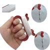 2-Pack 328ft Children Kite Reel Winder Kite Line Kite String Handle Winder Winding Reel Grip Wheel Professional Outdoor Garden Kite Accessories D Shape Blace Winder Handle (4.5 inch) (red) view 2