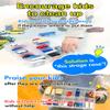 Someie Hot Wheels Tomica Car Organizers and Transparent Storage Carrying Box Max 10 cars Capacity Display case Japan made durable and safe (Box only) view 3