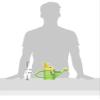 Green Toys Watering Can, Green 4C - Pretend Play, Motor Skills, Kids Outdoor Role Play Toy. No BPA, phthalates, PVC. Dishwasher Safe, Recycled Plastic, Made in USA, Yellow view 4