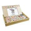 LEXIBOOK Bio Toys School, Bilingual French/English, Wooden, 50 Word Cards, Alphabet, Educational Game, EDU100i1 view 1