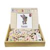 LEXIBOOK Bio Toys School, Bilingual French/English, Wooden, 50 Word Cards, Alphabet, Educational Game, EDU100i1 view 3