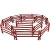 40PCS Corral Fence Toy Accessories Panel Set Farm Corral Fence with Gate Horse Paddock Barn Farm Animals for Toddlers Kids Preschool Educational Gift Sets view 1