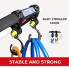 2Pcs Stroller Hook, Baby Stroller Hooks for Diaper Bags, Multi Purpose Hooks for Grocery Shopping Bags,Useful for Jogging, Walking, Great for Walker or Wheelchair Organizer. view 3
