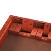 AMEROUS Shut The Box Dice GameWooden Board Table Math Game with Lid - 6 Dice - Gift Package - Rules, Classic Board Game for Kids Adults, Family view 4