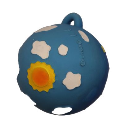 Lanco 8424678912427 Ball Day and Night; 100% Natural Rubber, Blue, 200 g