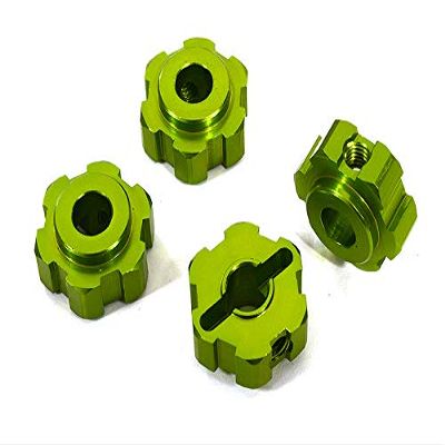 Billet Machined Alloy Wheel Hex (4) for Traxxas 1/10 Maxx 4S Truck 8956