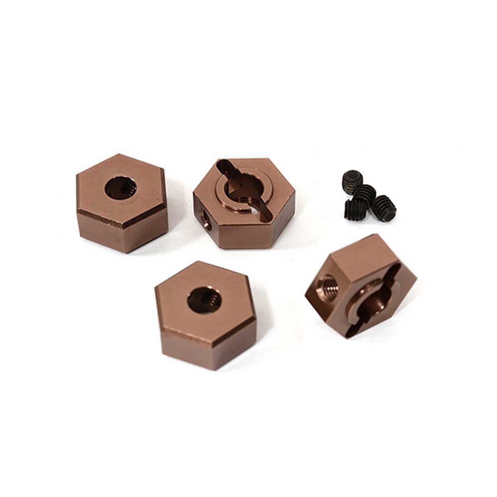 Integy Billet Machined Wheel Hex (4) for Element RC 1/10 Scale Enduro Sendero