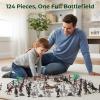 Amor Present Medieval Knights Toys, Knight Action Figurines for Kids view 2
