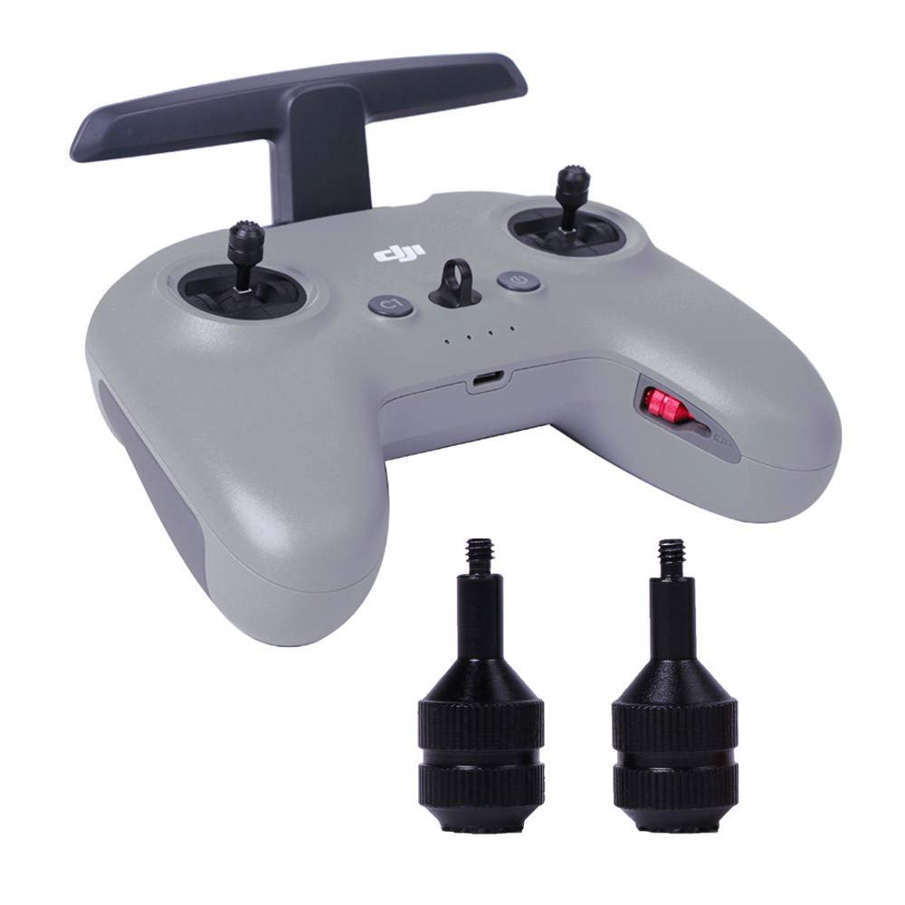 FPV Drone Thumb Rocker CNC Aluminum Alloy Joystick for DJI Mavic 3 RC PRO/DJI FPV Remote Control 2 (Black)