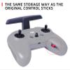 FPV Drone Thumb Rocker CNC Aluminum Alloy Joystick for DJI Mavic 3 RC PRO/DJI FPV Remote Control 2 (Black) view 4