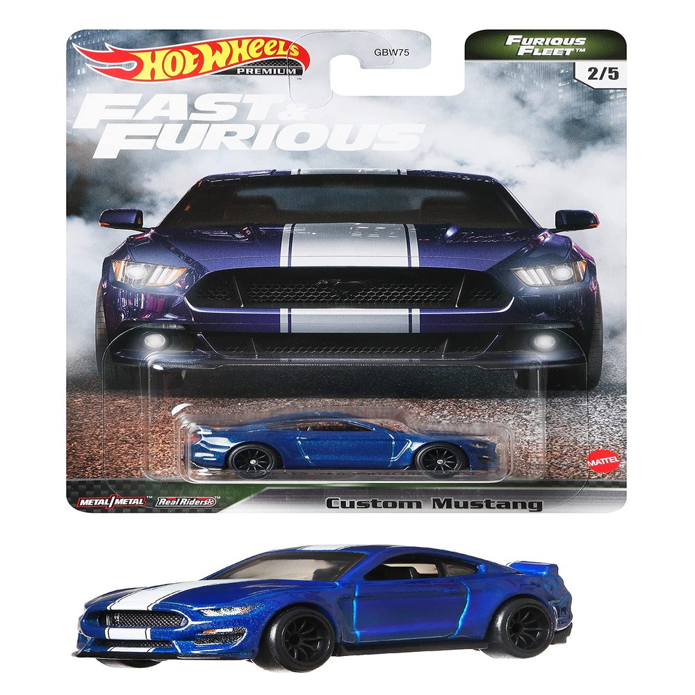 Hot Wheels Fast & Furious Collection of 1:64 Scale Vehicles from The Fast Film Franchise, Modern & Classic Cars, Great Gift for Collectors & Fans of The Movies